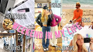 WEEKEND IN MY LIFE nach anstrengender Schulwoche | MaVie Noelle