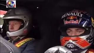 Max Verstappen takes father Jos for a spin at Spa after Monaco