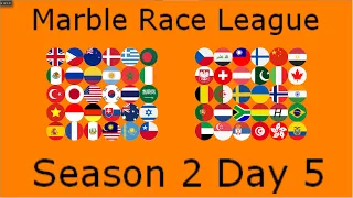 Marble Race League Season 2 Day 5 / Marble Race Lover