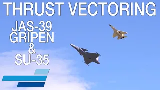 Thrust Vectoring Fun with the Freewing JAS-39 Gripen and SU-35 EDF Jets - Motion RC