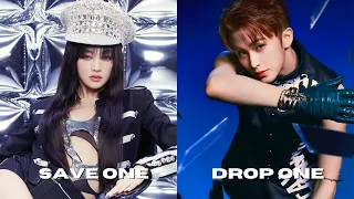 [kpop game] save one, drop one kpop songs 2024