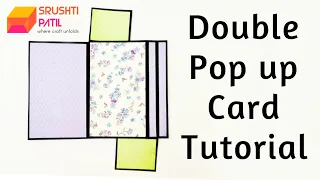 Double Pop Up Card Tutorial | Srushti patil