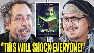 OFFICIAL! Tim Burton Finally Announces Johnny In BeetleJuice 2 Movie!