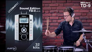 Roland TD-9 Ultimate Sound Edition: Custom kits by drum tec