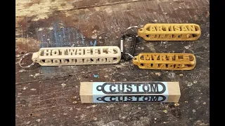 Make Custom Keychains On The Scroll Saw!