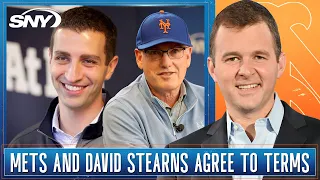 Mets and David Stearns reach agreement for Stearns to become president of baseball operations | SNY