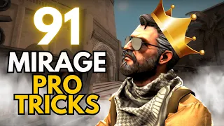 91 CSGO Pro Tricks & Tips on Mirage (2023)