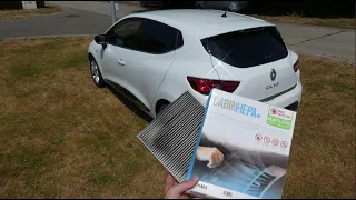 Cabin Air Filter Replacement : Renault Clio 4