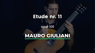 Etude nr. 11 op. 100 by Mauro Giuliani - Intermediate