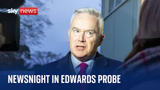 Huw Edwards: How the story unfolded