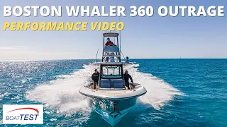 Boston Whaler 360 Outrage (2022) - Test Video by BoatTEST.com