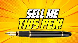 SELL ME THIS PEN! (The PERFECT "SCRIPTED" ANSWER to this TOUGH Interview Question!)