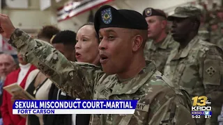 Former Fort Carson soldier begins court-martial over accused sexual misconduct