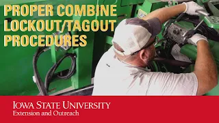 Proper Combine Lockout/Tagout Procedures