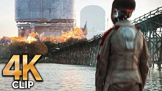 The City is Under Attack Scene | THE CREATOR (2023) Movie CLIP 4K