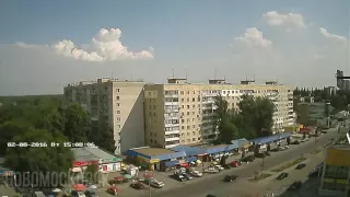 Timelapse 02-08-2016 - Новомосковск, Украина