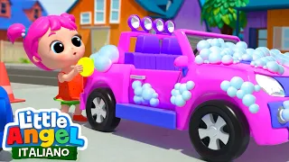 Costruiamo un Autolavaggio🚗🧼 | Cartoni Animati con Gianni Piccino - Little Angel Italiano