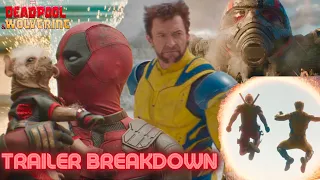 Deadpool and Wolverine Official Trailer Breakdown - Hugh Jackman’s Back! MCU Multiverse Portal!