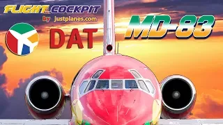 COCKPIT FILM of DAT Douglas MD80