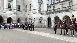 The Queen's Life Guard Dismount Parade | Don't mess with the Queen's Guard
