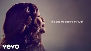 Mandisa - The One He Speaks Through (Lyric Video)