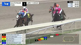 Gulfstream Park April 11, 2024 Race 1