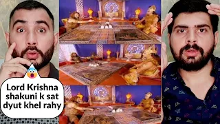 Mahabharat Episode 256 Part 2 | Shakuni And Bagwan Krishna Playing Dyut |Pakistani Reacts
