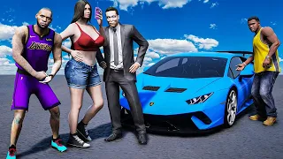 100 Best Ways to Steal Famous People's Cars in GTA 5