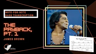 The Payback Pt. 1 Bass Tab by James Brown: Transcription from The Van Tuyl Music Foundation