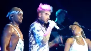 HD - Adam Lambert - Lay Me Down/Shady/Fever (live) @ Gasometer, Vienna 2016 Austria