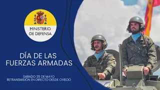 DÍA DE LAS FUERZAS ARMADAS 2024 DESDE OVIEDO.