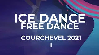 Celina FRADJI / Jean-Hans FOURNEAUX (FRA) Ice Dance Free Dance   | Courchevel 1 -  2021