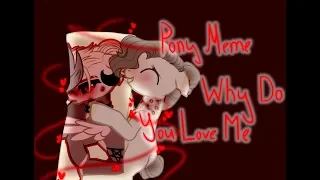 [ Pony MEME] Why Love Me?