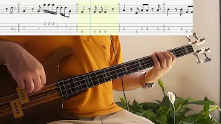 Glen Campbell - Wichita Lineman  Bass Cover with TAB