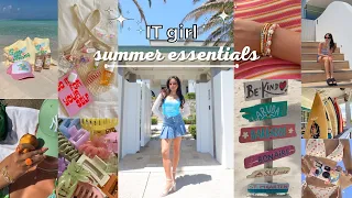 IT GIRL TRENDY SUMMER ESSENTIALS for 2023 🥥🌴🌸 coconut girl aesthetic 🌸🌴🥥 | summer haul (with links!)