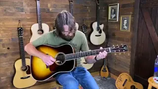 Preston Thompson D 42 BA Sunburst - Review by Matt Chulka at Eddie's Guitars