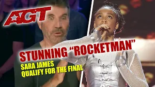 “Rocketman” The Stunning Performance of Sarah James Led Her to Qualify For The Final