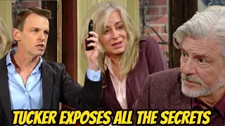 Tucker exposes Alan's brother's terrible secret that has been torturing Ashley Y&R Spoilers