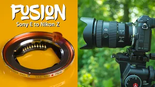 Adapt Sony Lenses to your Nikon Z Camera - Sony E to Nikon Z FUSION