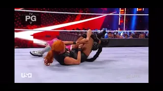 Bianca Belair VS Becky Lynch WWE Raw Women’s Championship WWE Raw November 1, 2021