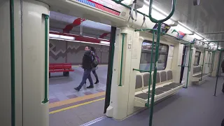 Bulgaria, Sofia, metro night ride from Сливница to Сердика