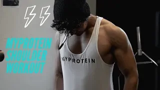MYPROTEIN DELIVERY|SHOULDER WORKOUT|Aesthetic lifestyle