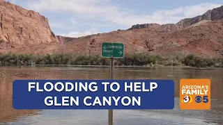 Restoration project resumes at Glen Canyon dam