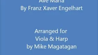 "Ave Maria" for Viola & Harp