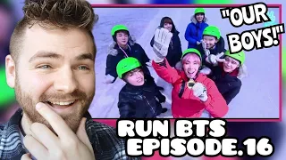 First Time Reacting to RUN BTS | EPISODE 16 | Running at Snow Park | 방탄소년단 REACTION