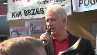 Protest KWK Brzeszcze 5.10.15 TVK HD