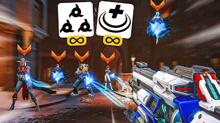 1 SOLDIER with INFINITE ABILITIES vs 5 Bronze Players - Who wins?! (Overwatch 2)