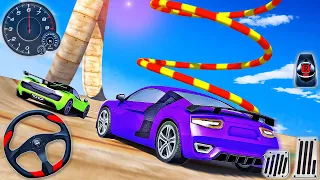 Mega Ramp Sports Car Simulator - GT Car Racing Impossible Stunts 3D - Android GamePlay #2