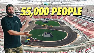 Building the BIGGEST drift event in the world…