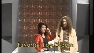 Billy Joel wins Favorite Pop Album- AMA 1981